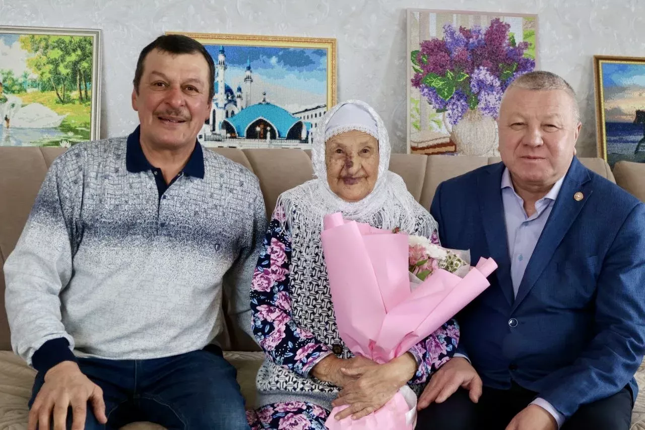 Долгожительниц Сармановского района поздравили с Международным женским днем