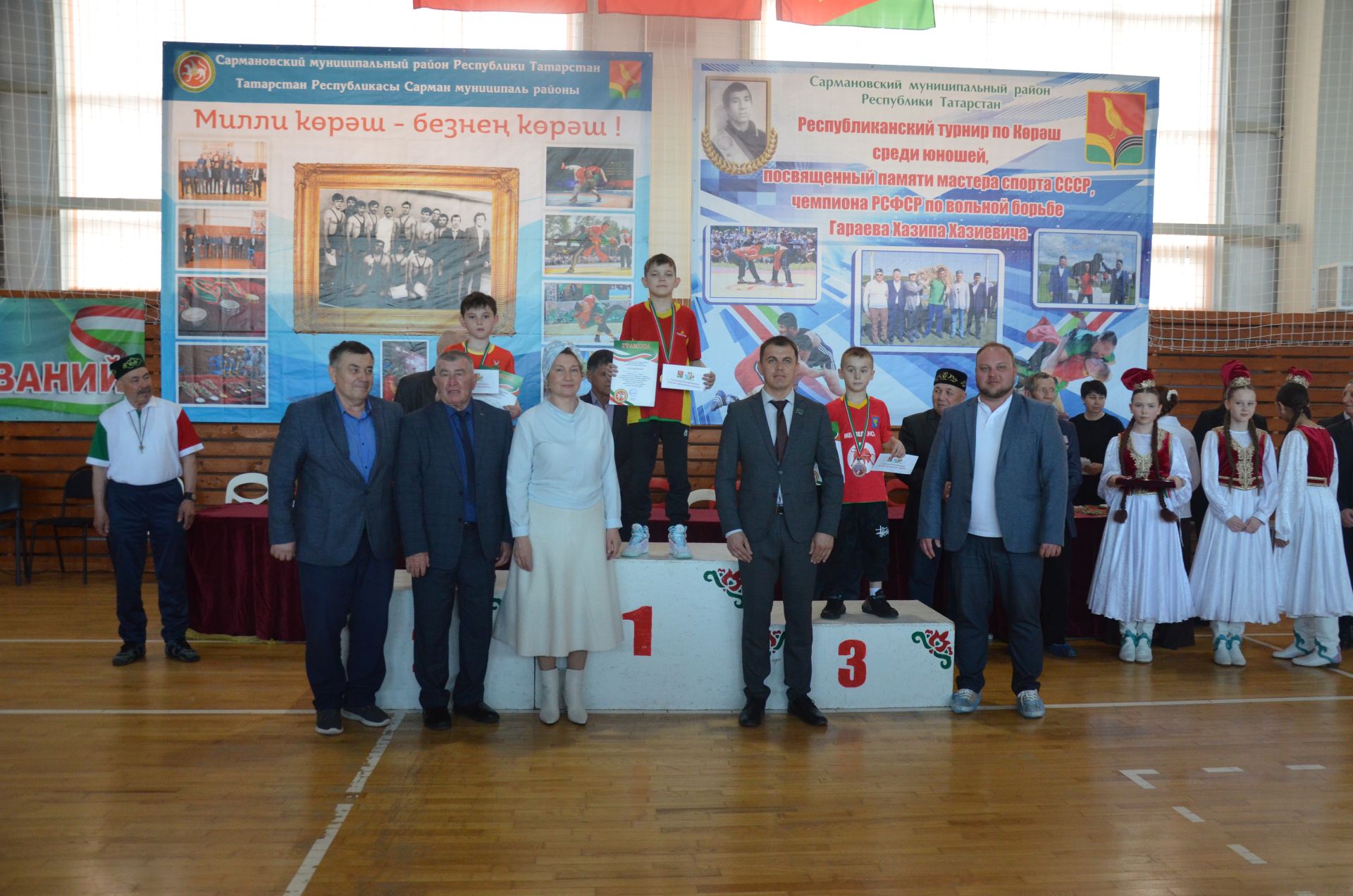 Сарман көрәшчеләре республика ярышында иң көчлеләр булып танылдылар