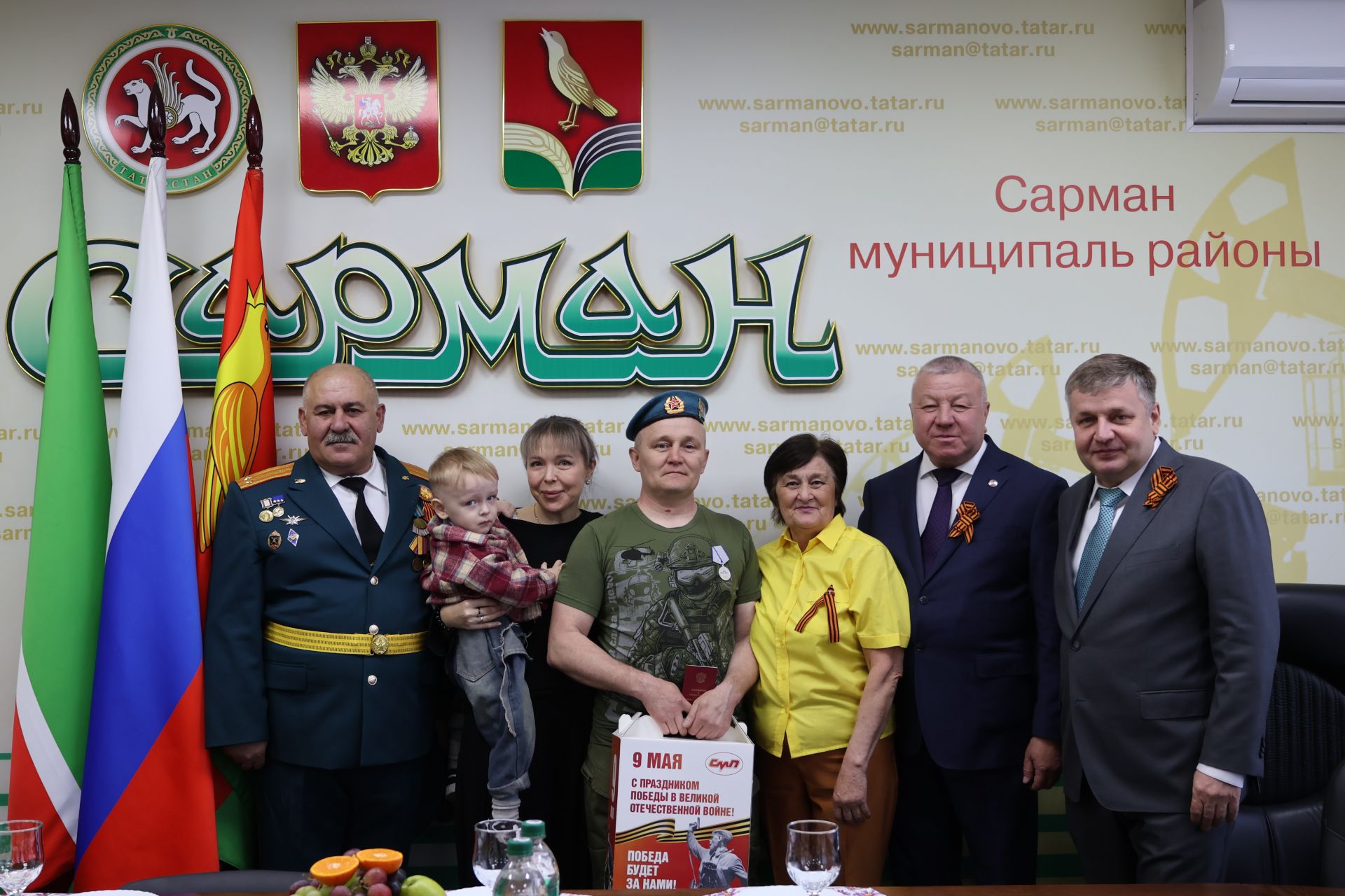 Участникам СВО в районе вручили государственные награды