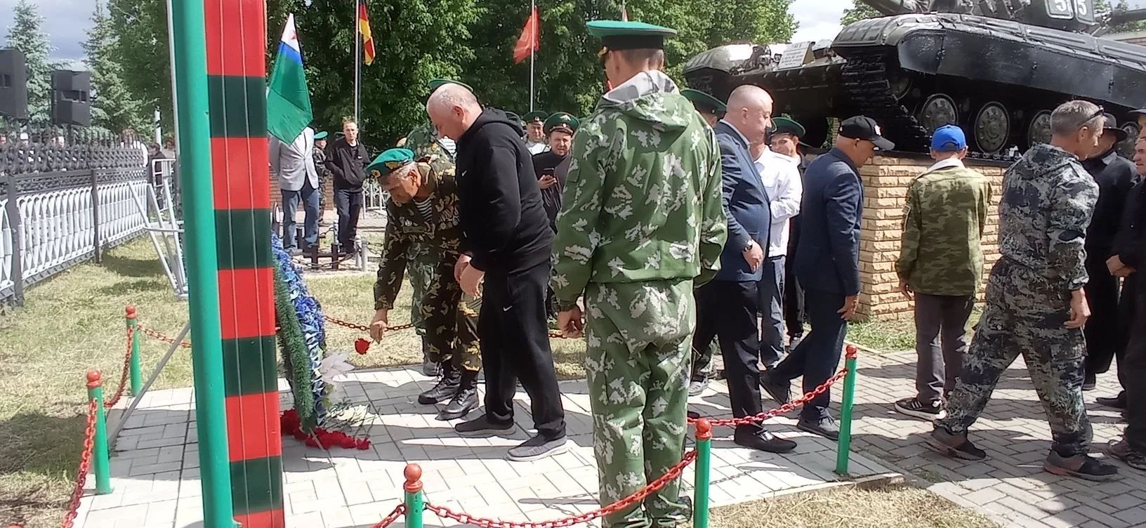 Сарманда чик сакчыларын хөрмәтләделәр