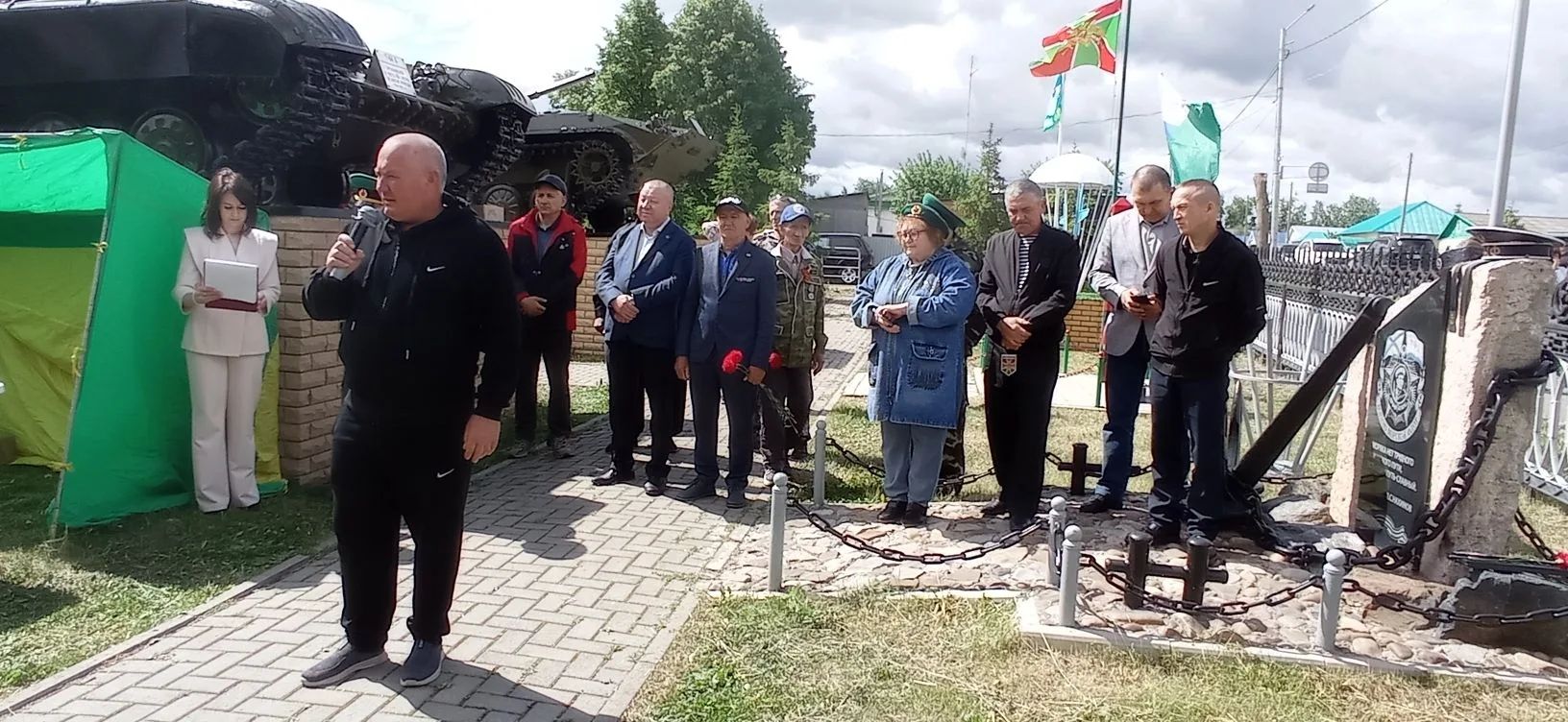 Сарманда чик сакчыларын хөрмәтләделәр