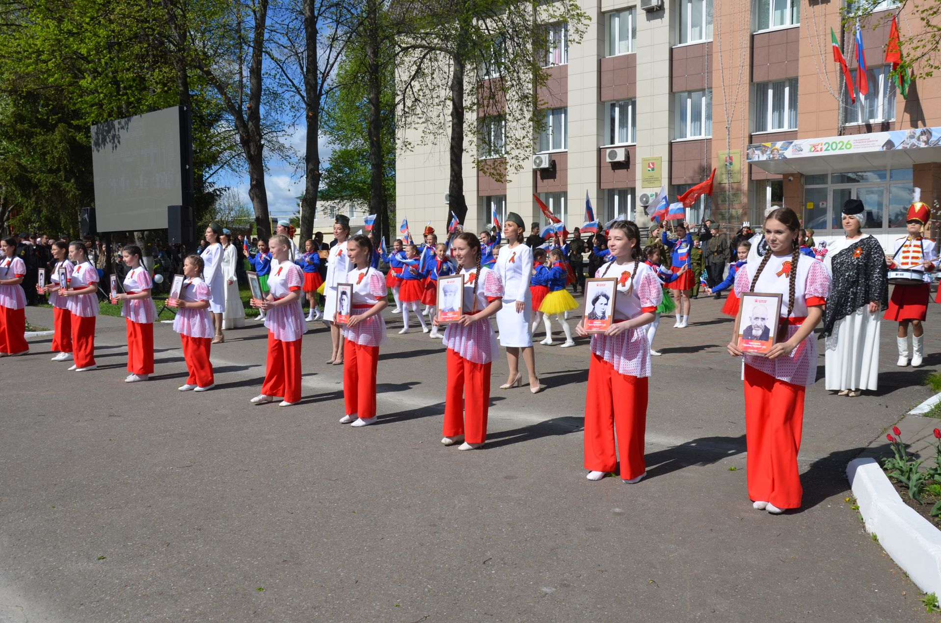 Районда Бөек Җиңүнең 81 еллыгын бәйрәм иттеләр