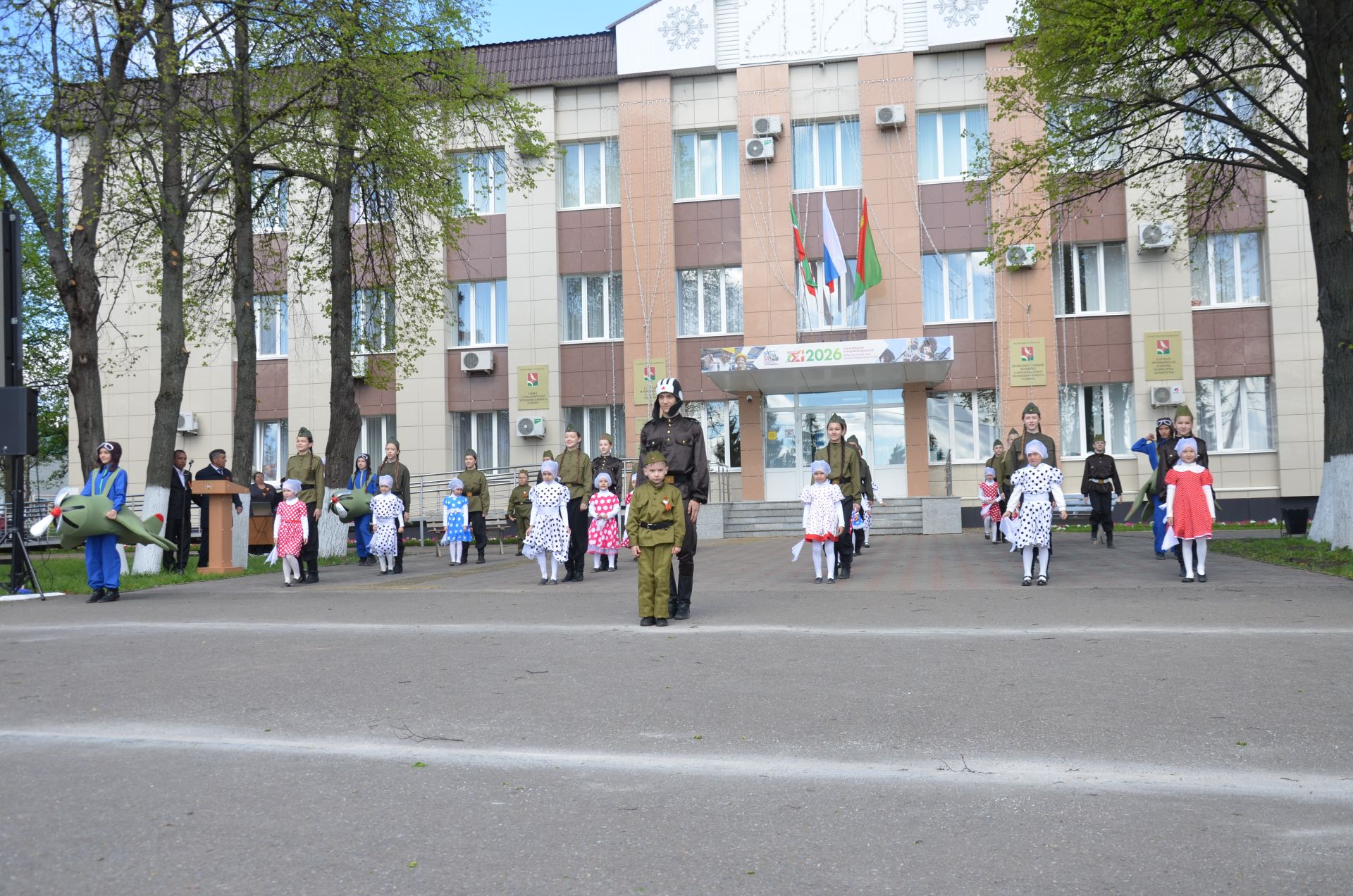 Районда Бөек Җиңүнең 81 еллыгын бәйрәм иттеләр