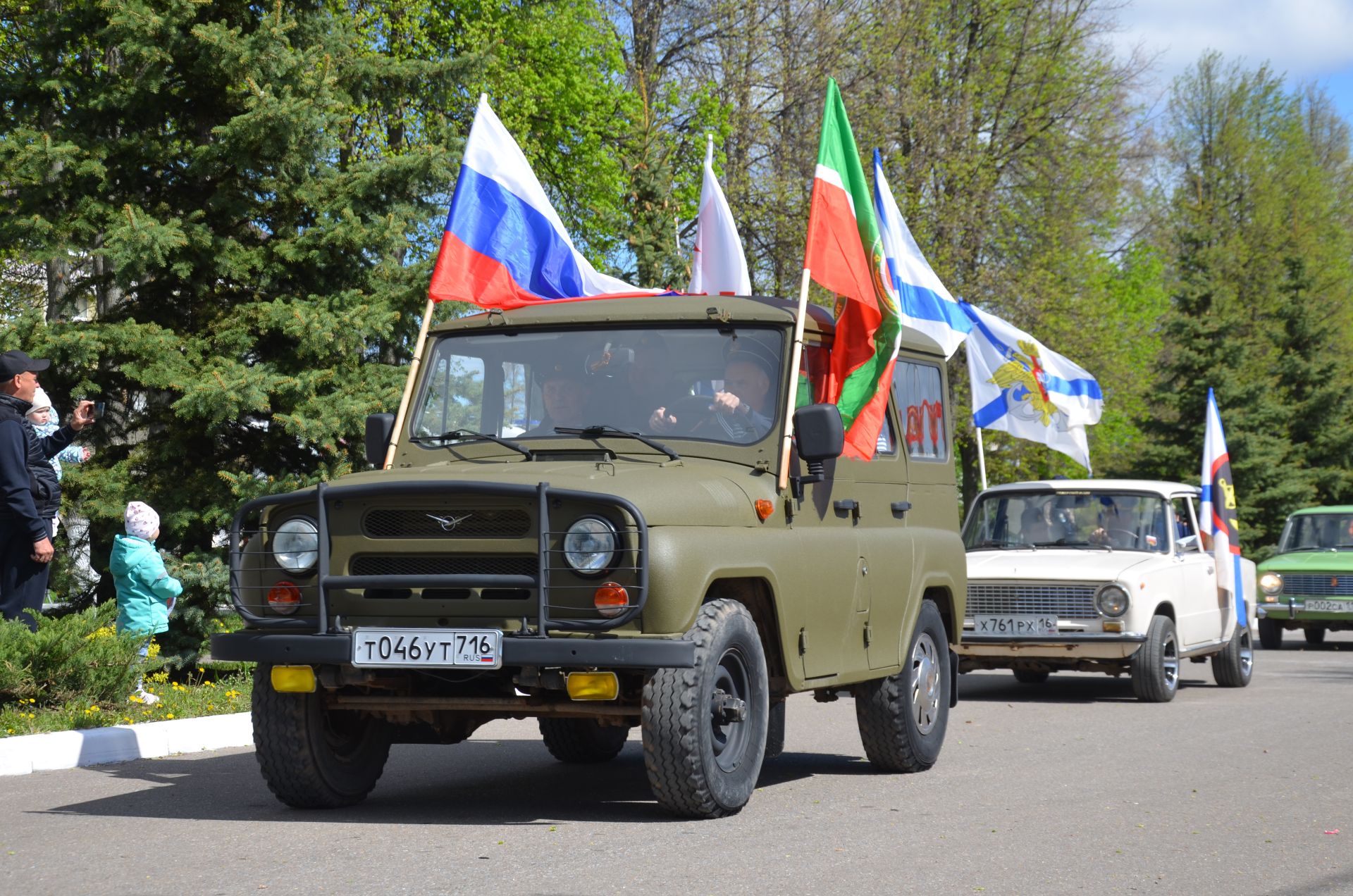 Ретромашиналар халык хәтерен яңарттылар