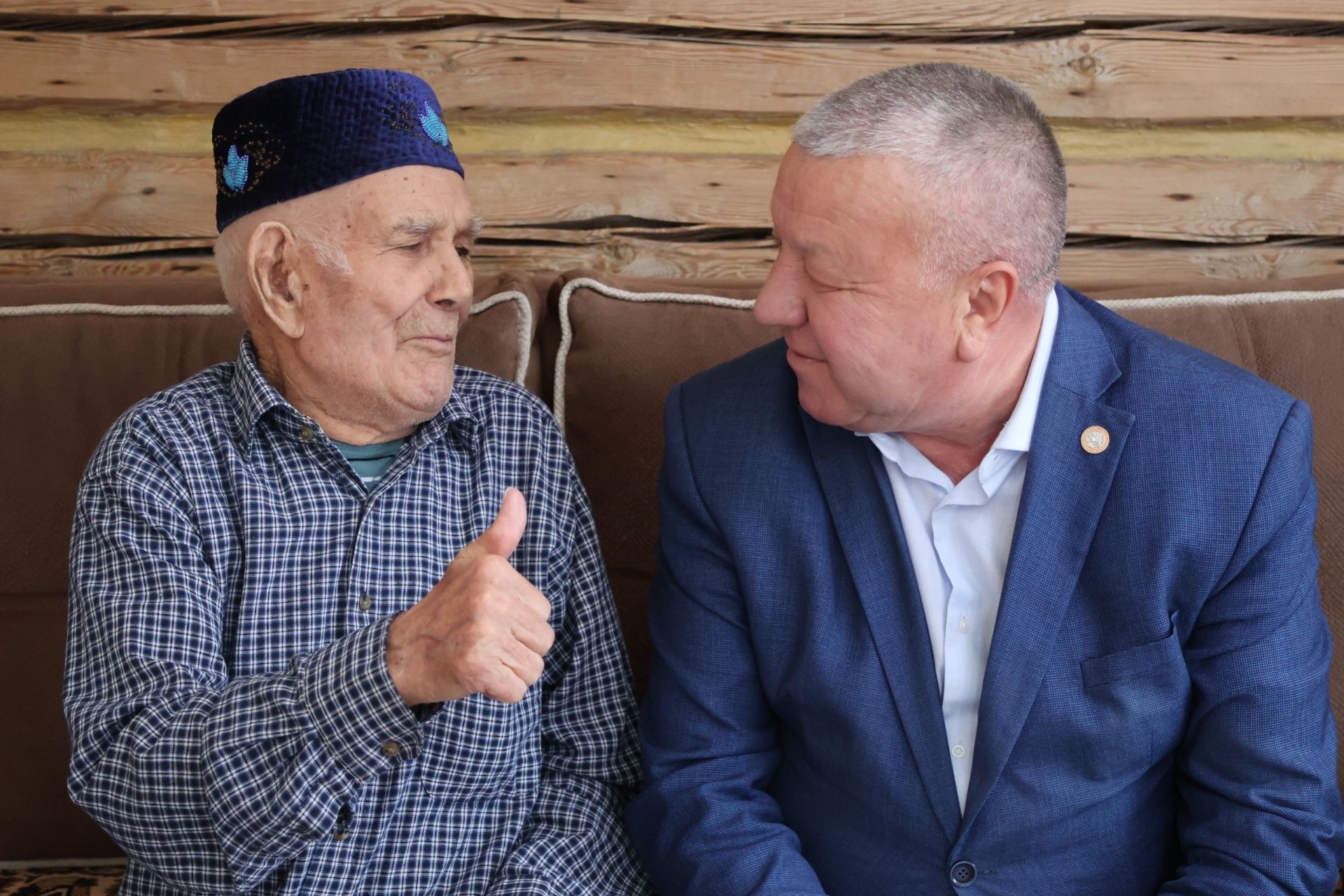 Урта Кәшердә Касыйм Сәүбәнов 95 яшен билгеләп үтте