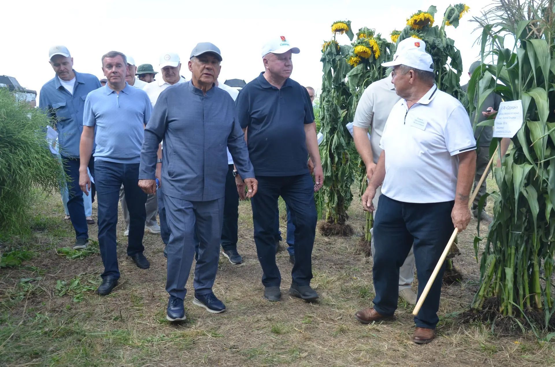 Районга Татарстан Рәисе Рөстәм Миңнеханов килде