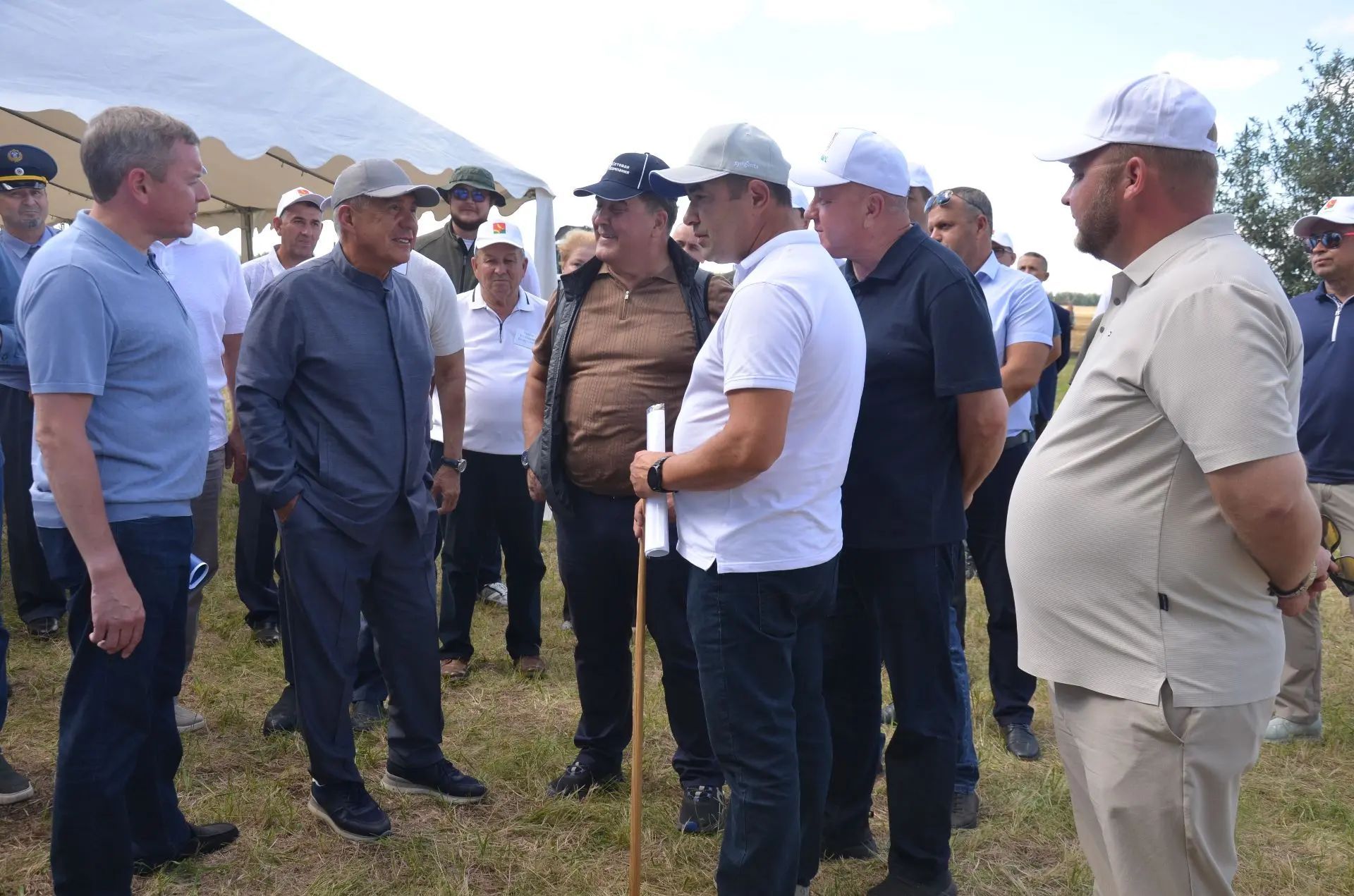 Районга Татарстан Рәисе Рөстәм Миңнеханов килде