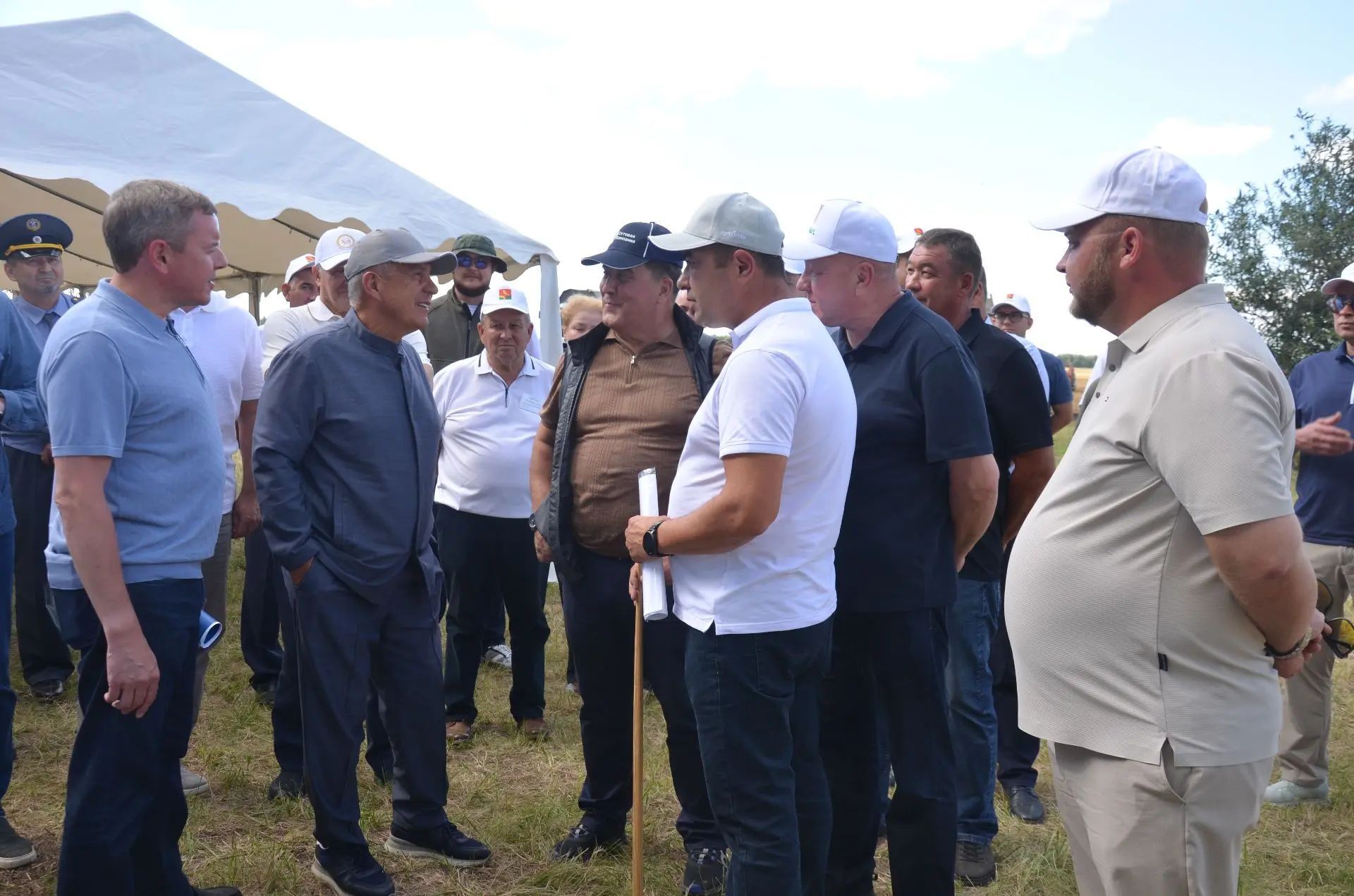 Районга Татарстан Рәисе Рөстәм Миңнеханов килде
