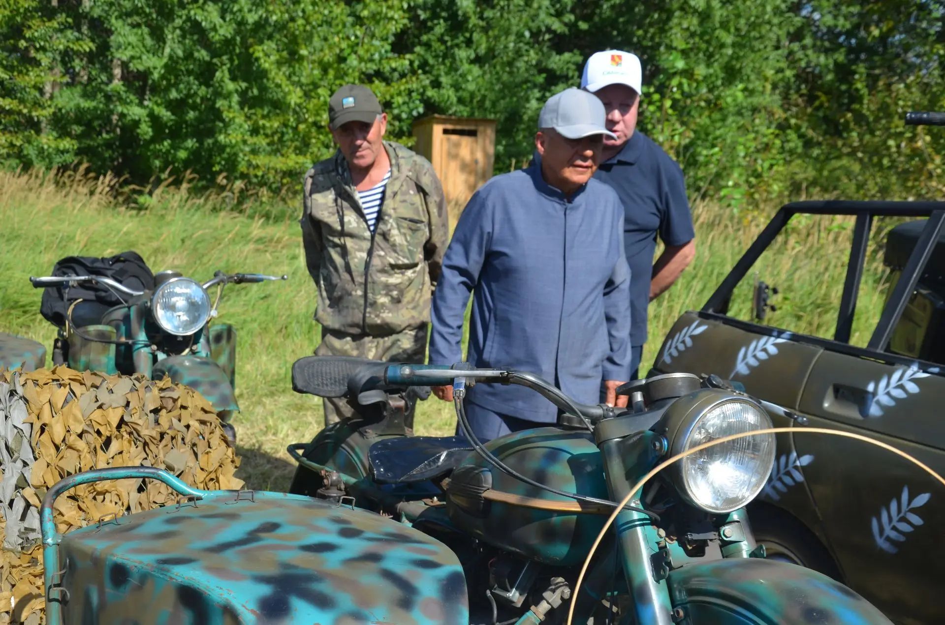 Районга Татарстан Рәисе Рөстәм Миңнеханов килде