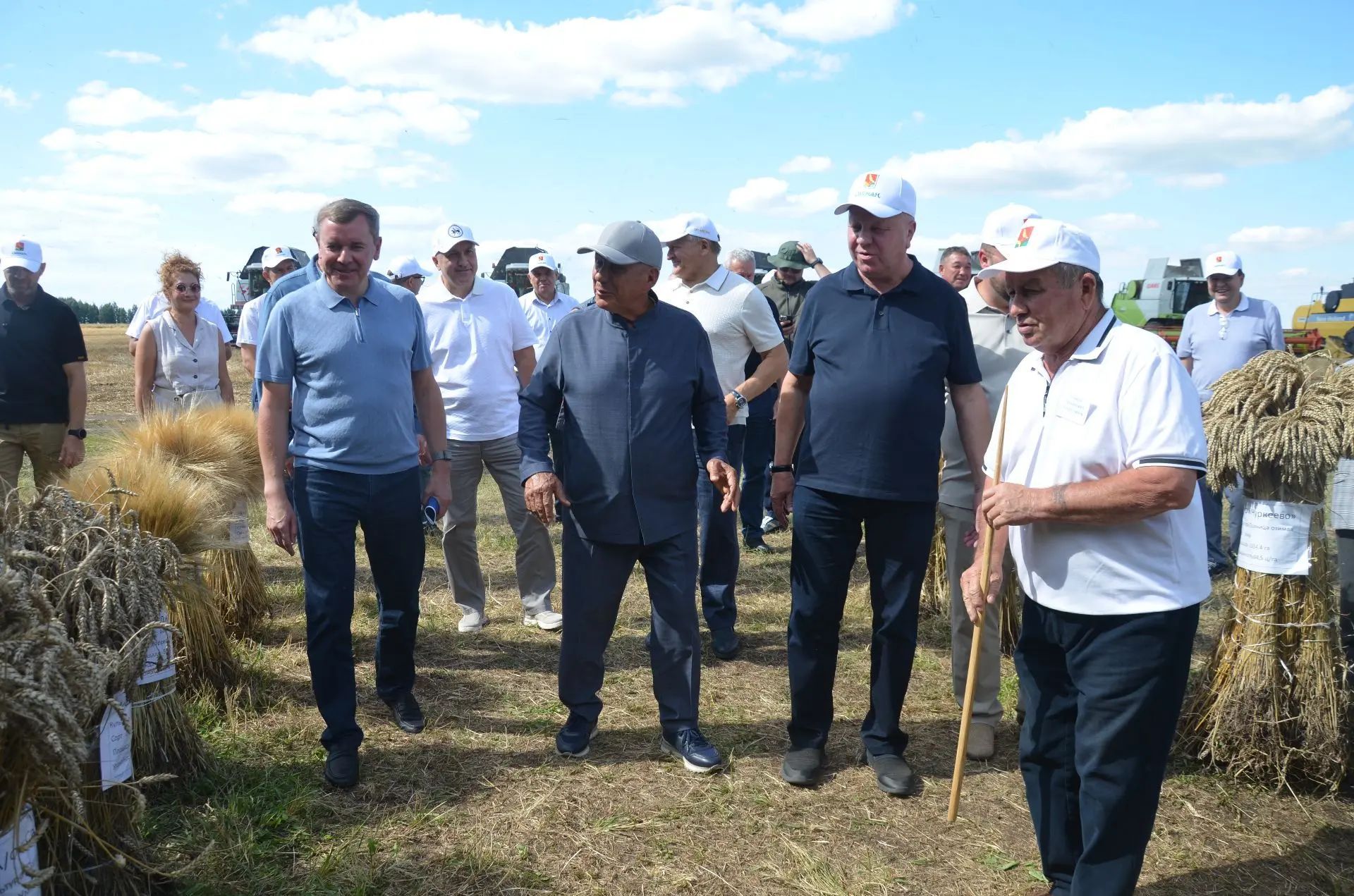 Районга Татарстан Рәисе Рөстәм Миңнеханов килде