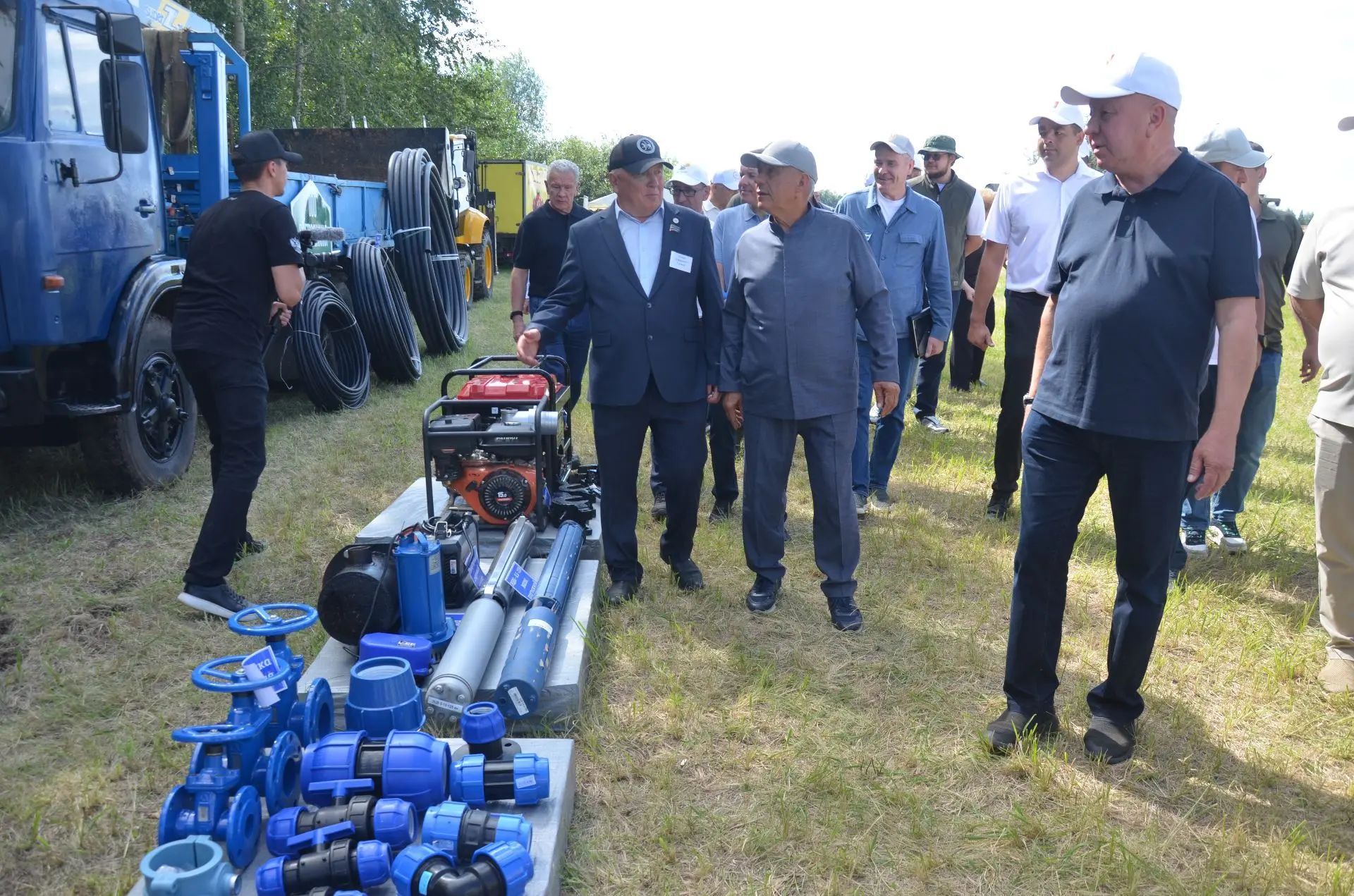 Районга Татарстан Рәисе Рөстәм Миңнеханов килде