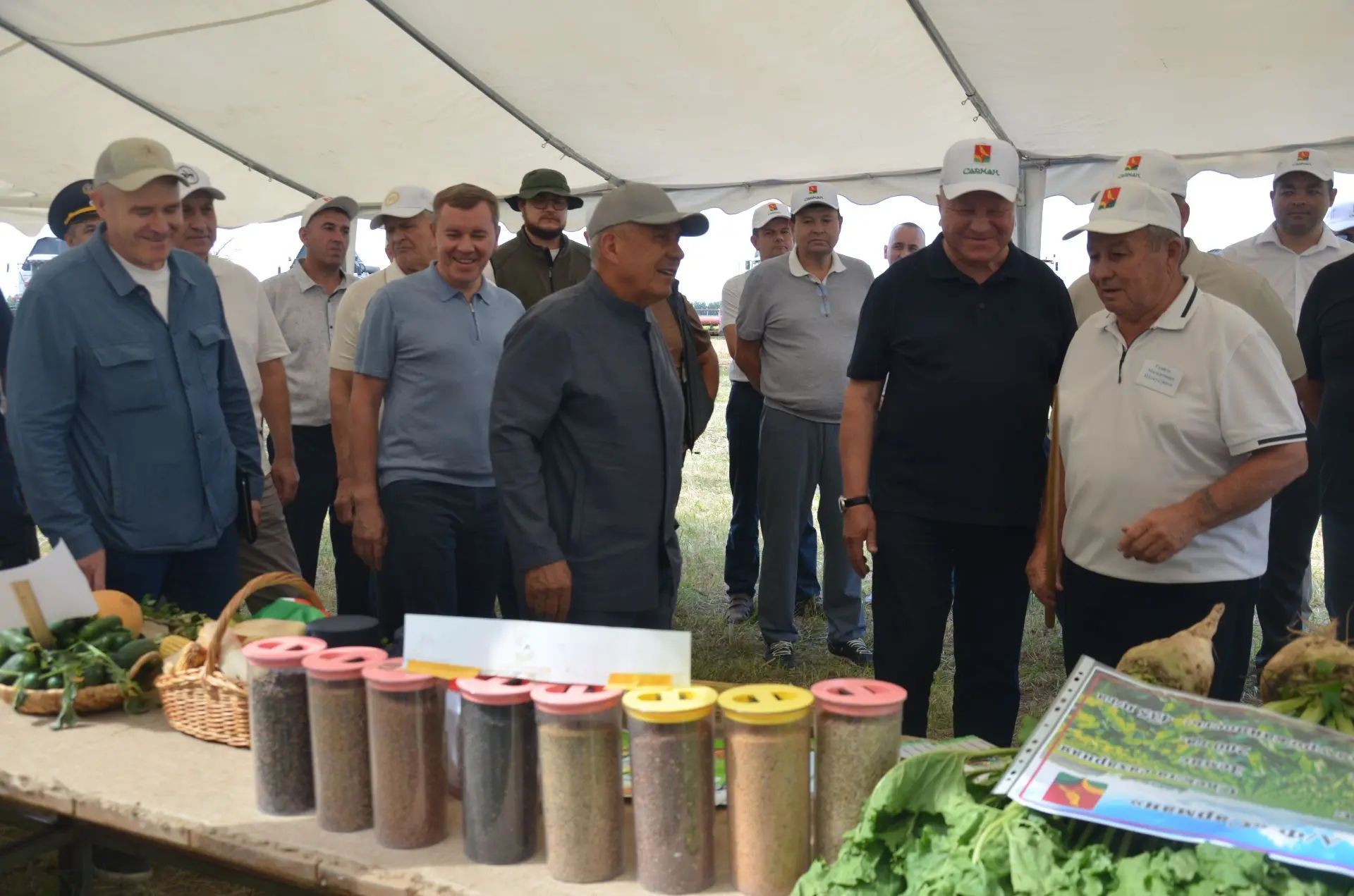 Районга Татарстан Рәисе Рөстәм Миңнеханов килде