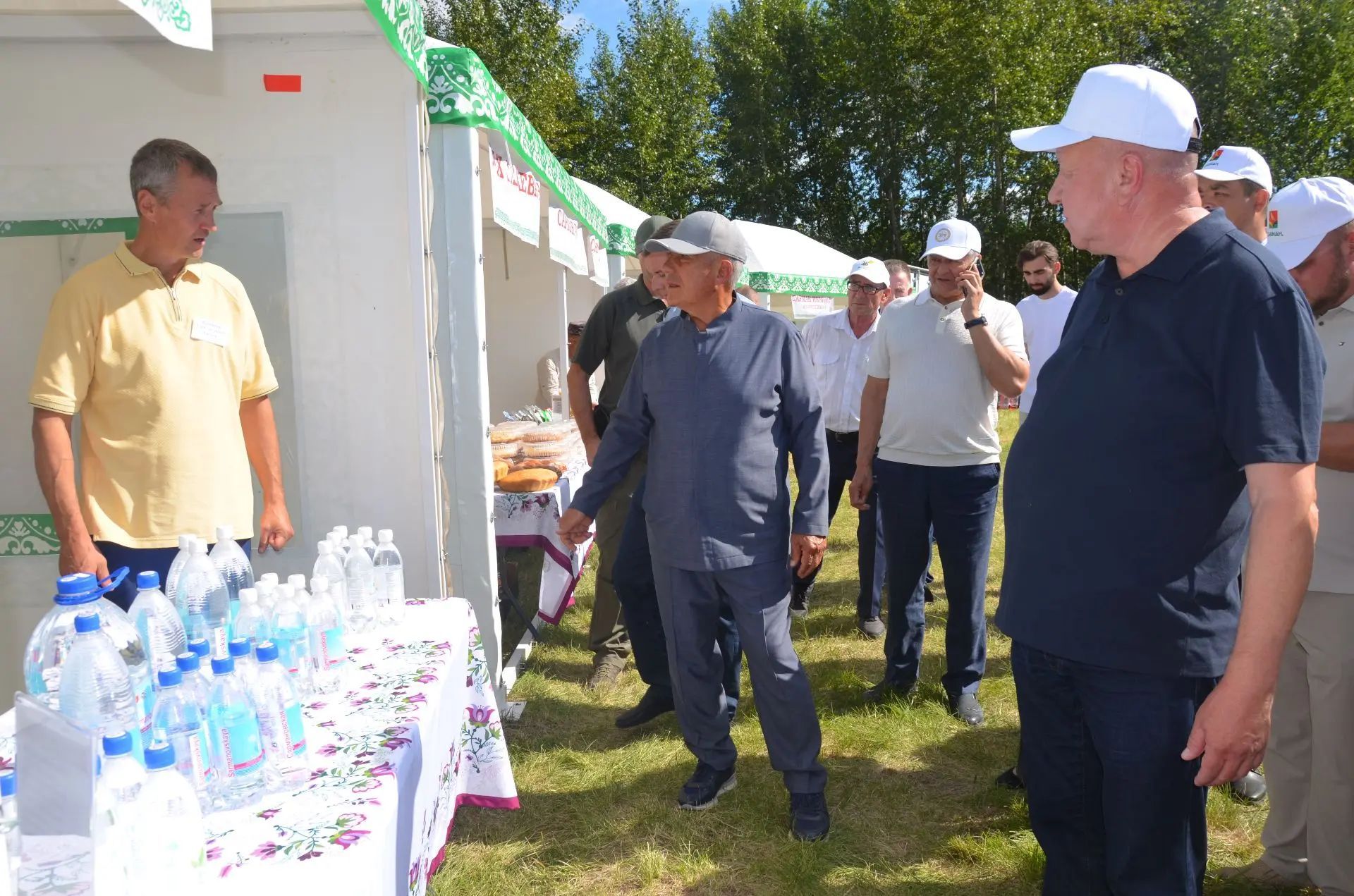 Районга Татарстан Рәисе Рөстәм Миңнеханов килде