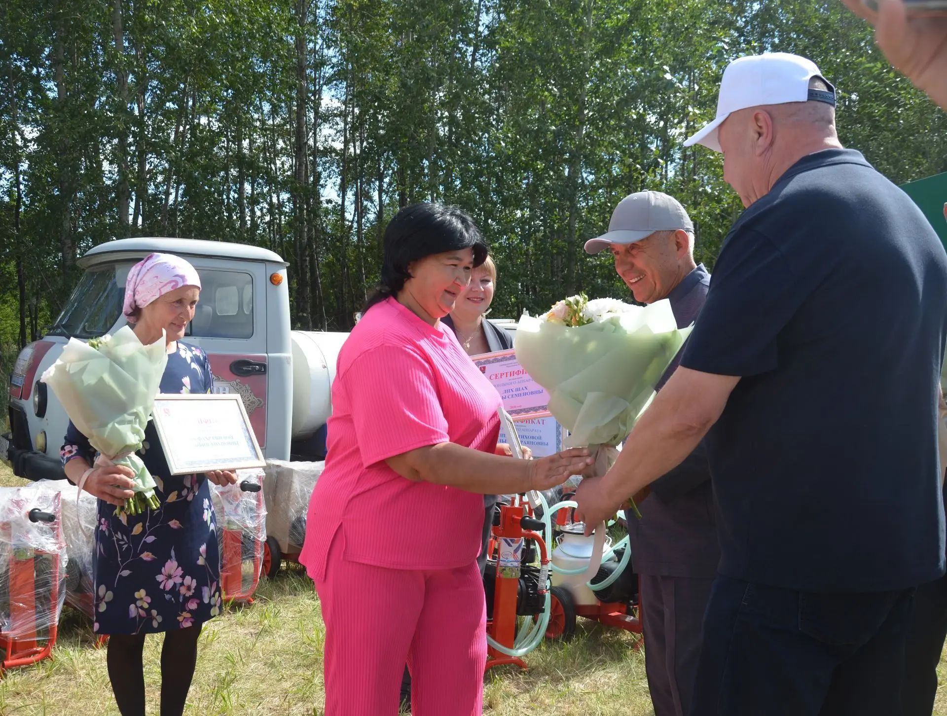 Районга Татарстан Рәисе Рөстәм Миңнеханов килде