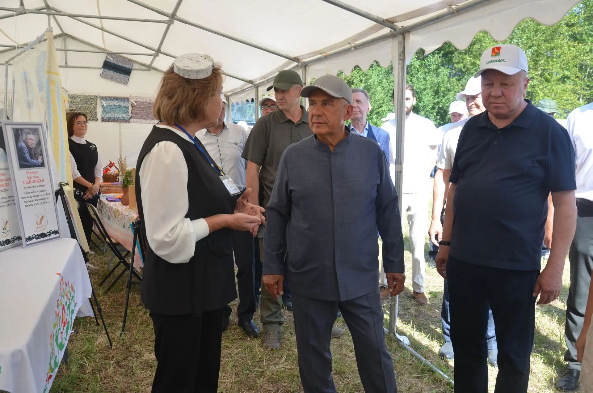 Районга Татарстан Рәисе Рөстәм Миңнеханов килде