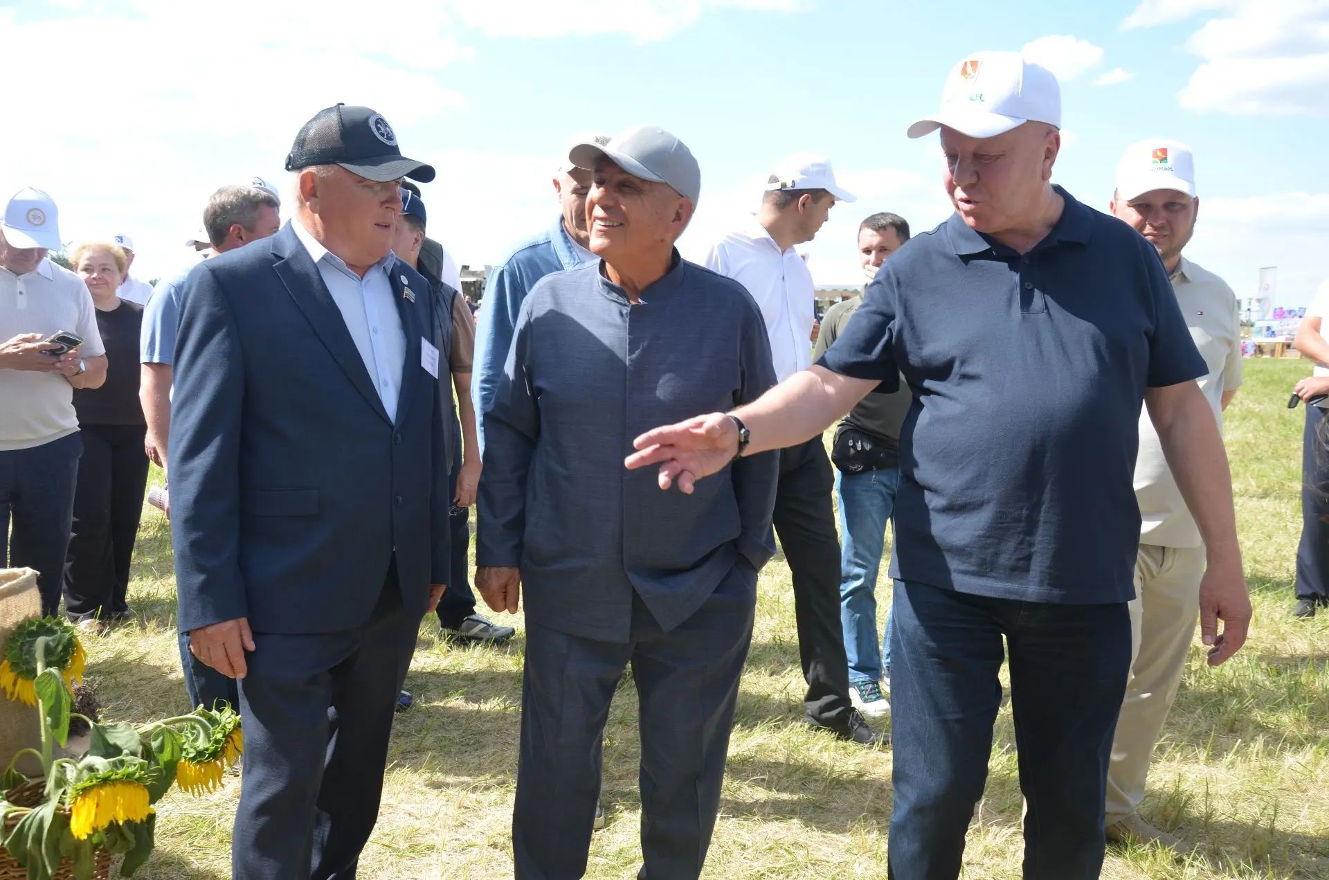 Районга Татарстан Рәисе Рөстәм Миңнеханов килде