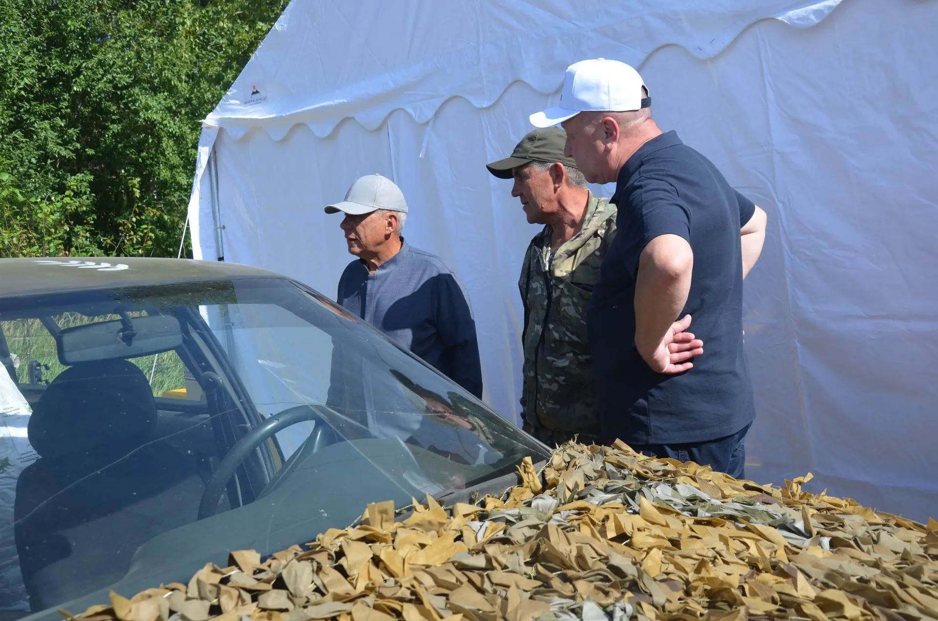 Районга Татарстан Рәисе Рөстәм Миңнеханов килде