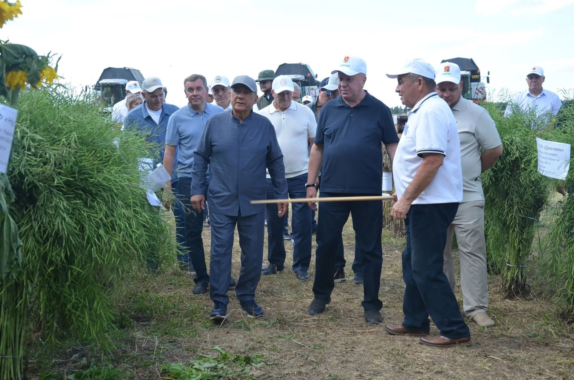 Районга Татарстан Рәисе Рөстәм Миңнеханов килде