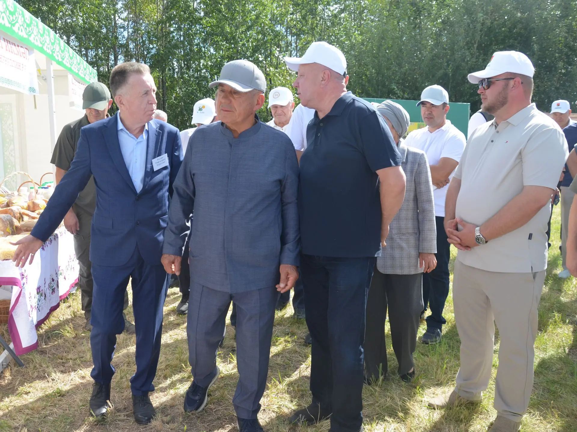 Районга Татарстан Рәисе Рөстәм Миңнеханов килде