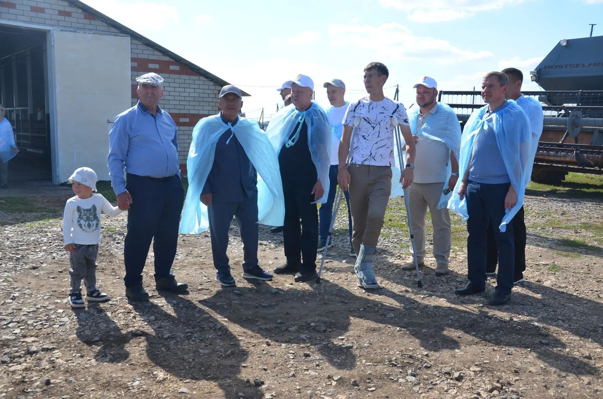 Районга Татарстан Рәисе Рөстәм Миңнеханов килде