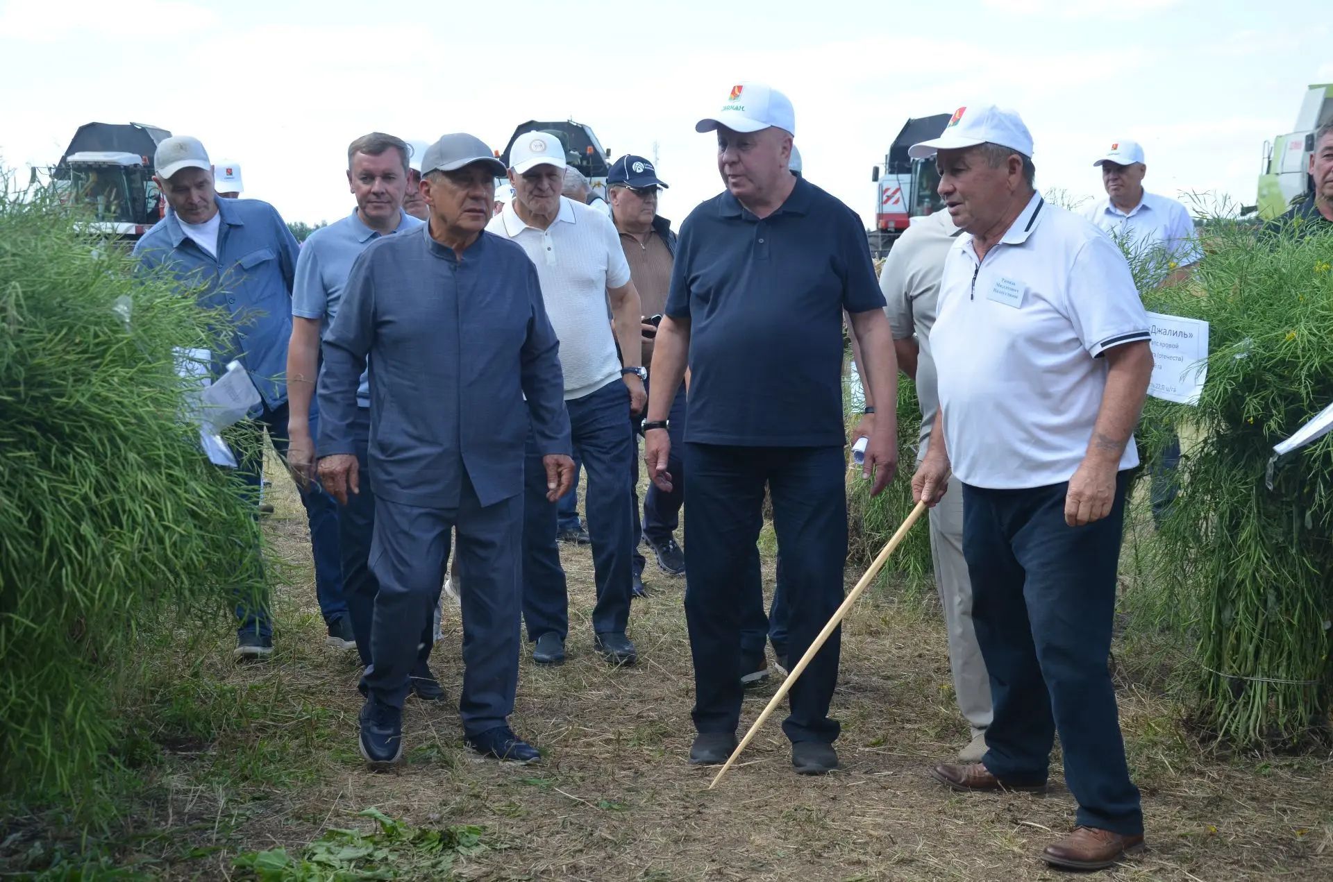 Районга Татарстан Рәисе Рөстәм Миңнеханов килде