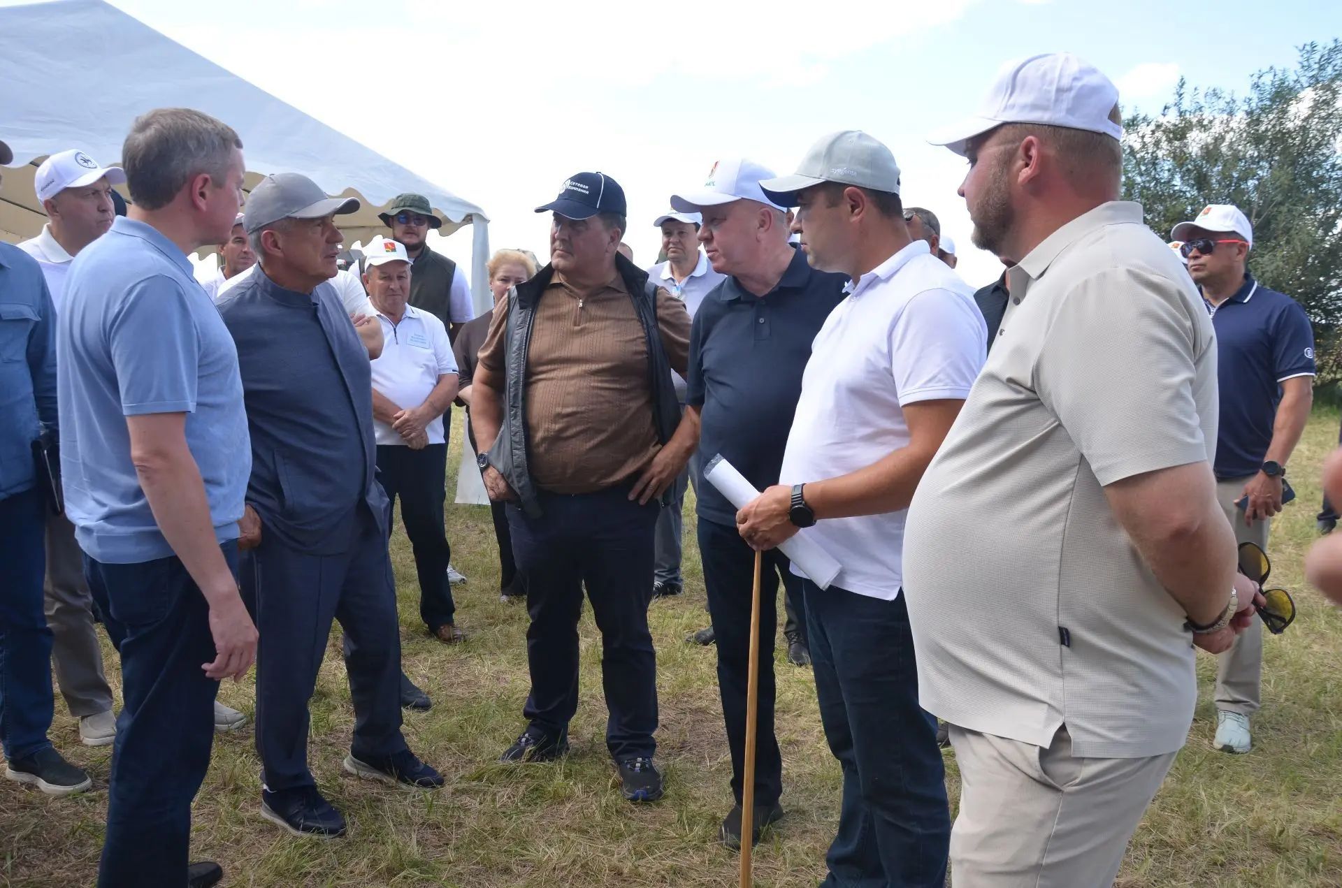 Районга Татарстан Рәисе Рөстәм Миңнеханов килде