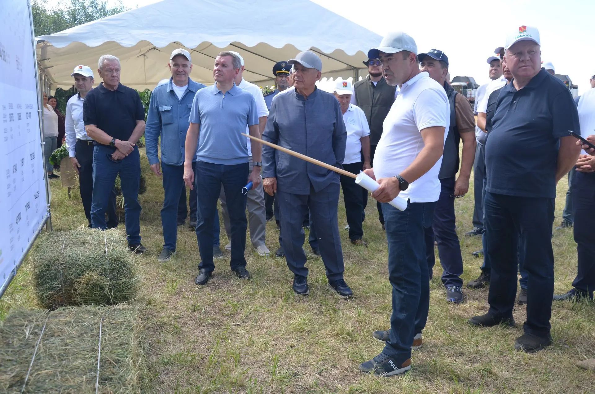 Районга Татарстан Рәисе Рөстәм Миңнеханов килде