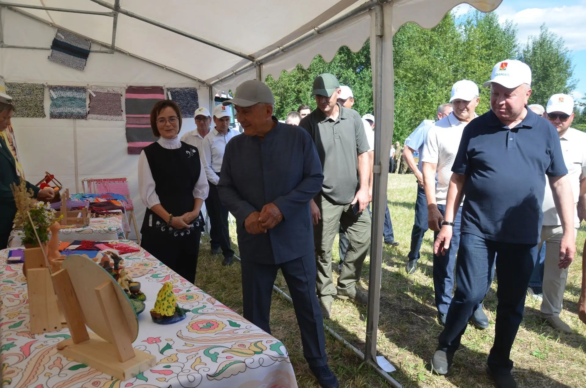 Районга Татарстан Рәисе Рөстәм Миңнеханов килде