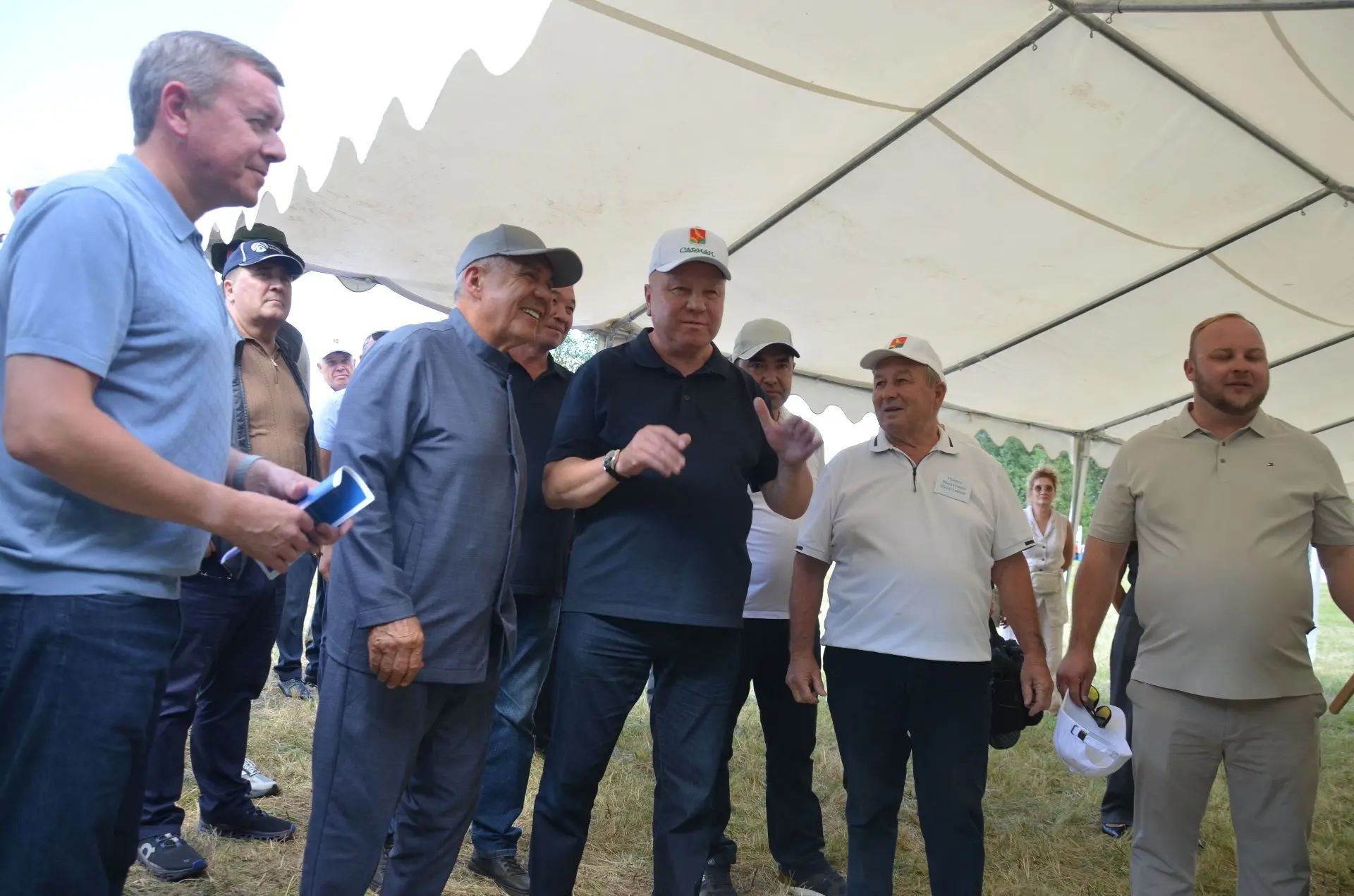Районга Татарстан Рәисе Рөстәм Миңнеханов килде