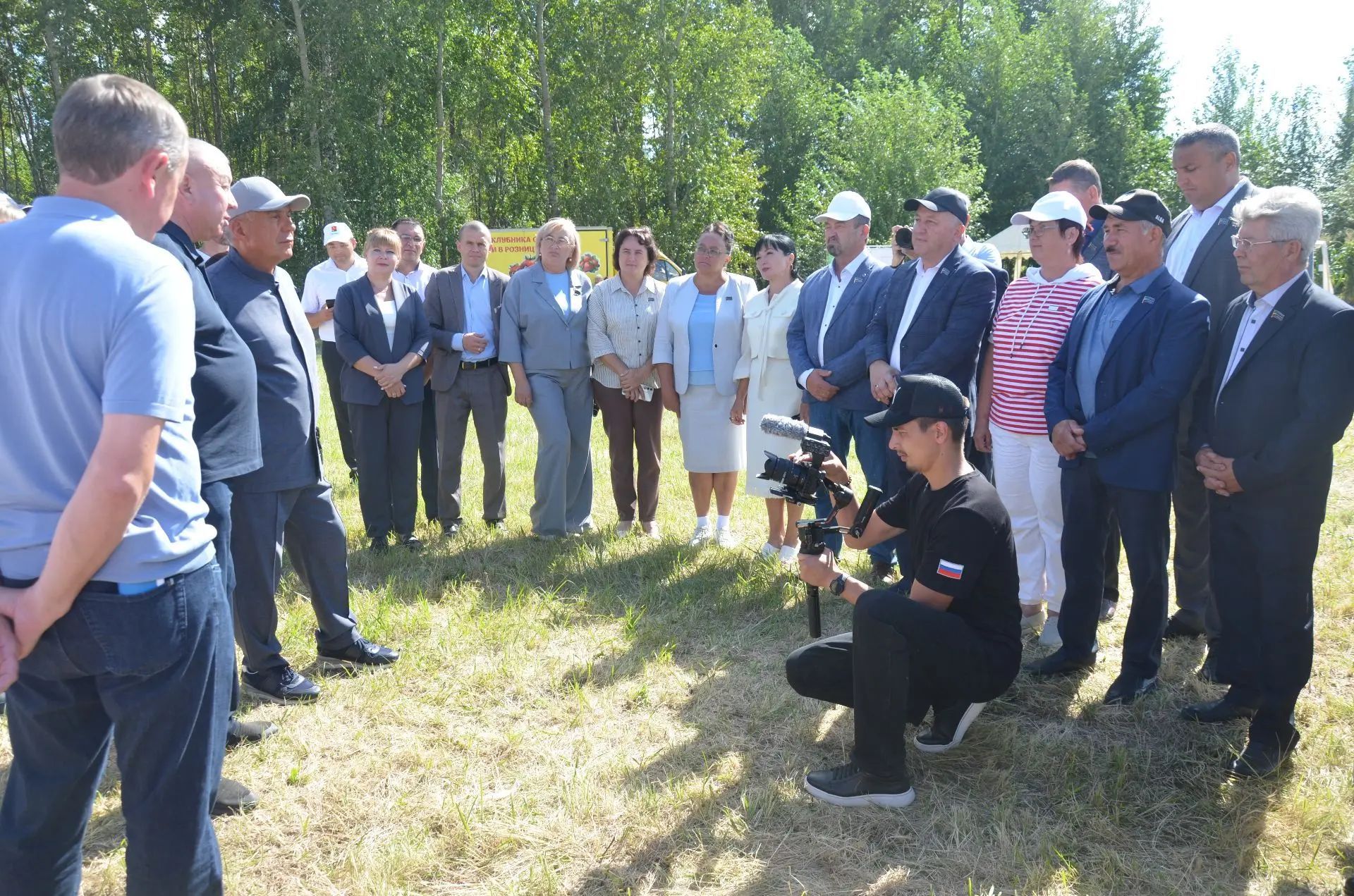 Районга Татарстан Рәисе Рөстәм Миңнеханов килде