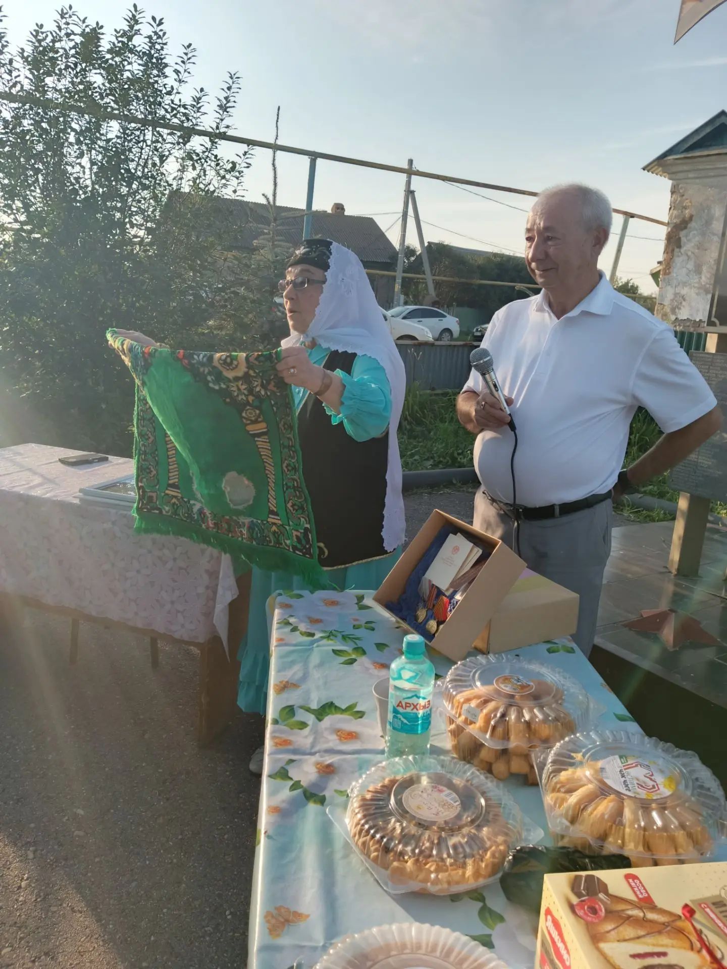 Ләшәү Тамакта балан белән миләшкә багышланган дәрес узды