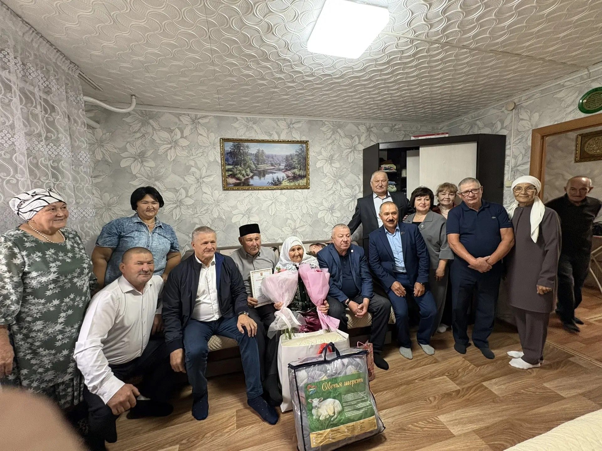 Ләйлә апа юбилей котлаулары кабул итте