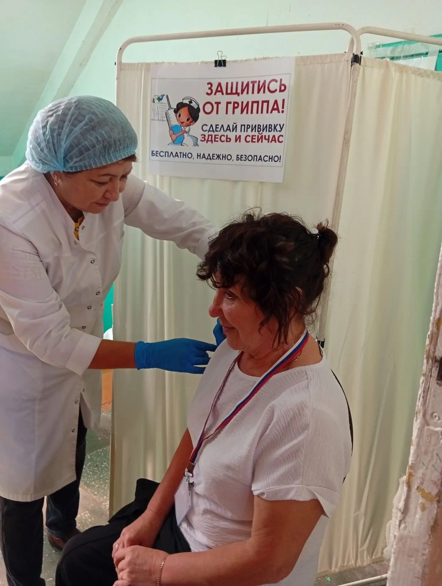 Сайлау участокларында гриппка каршы прививка ясатырга да мөмкин