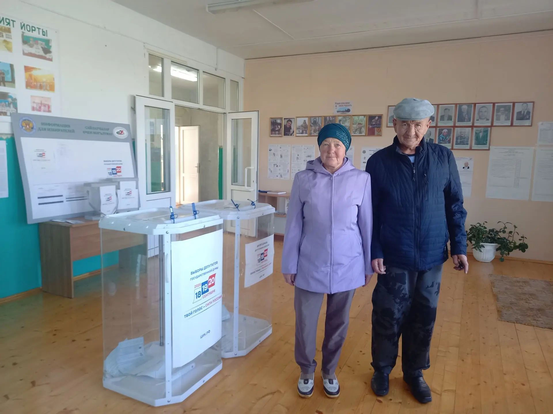 Чукмарлыда сайлаучыларны кайнар чәй һәм коймак белән каршы алалар