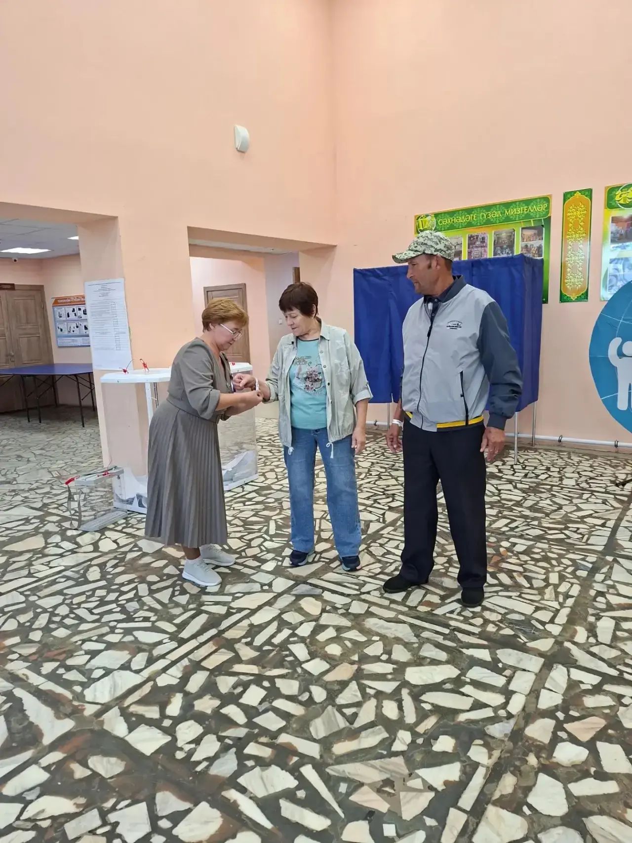 Саклаубашта дин эшлеклеләре беренчеләрдән булып тавыш биргән