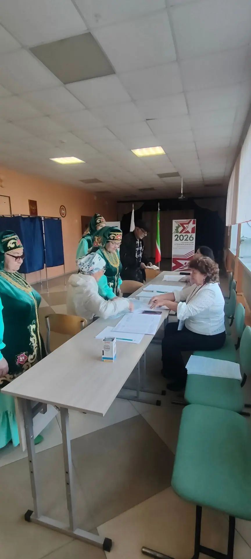 «Зөбәрҗәт» сайлауларны җыр һәм уен белән үткәрде