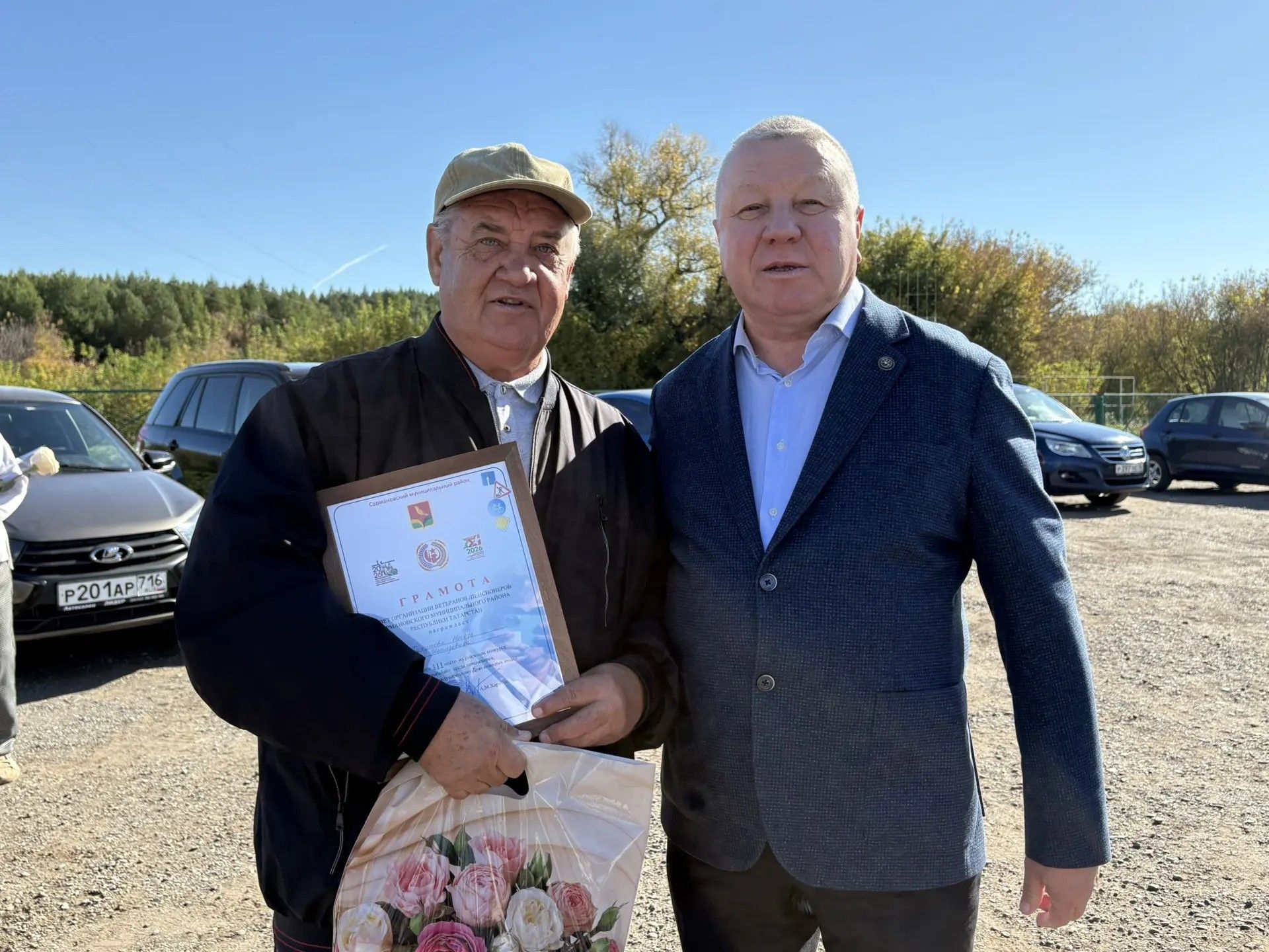 Районда автомобиль йөртүче өлкәннәр ярыштылар