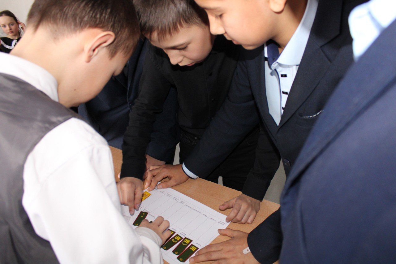 Ученики Сармановской СОШ приняли участие в интеллектуально-познавательной игре