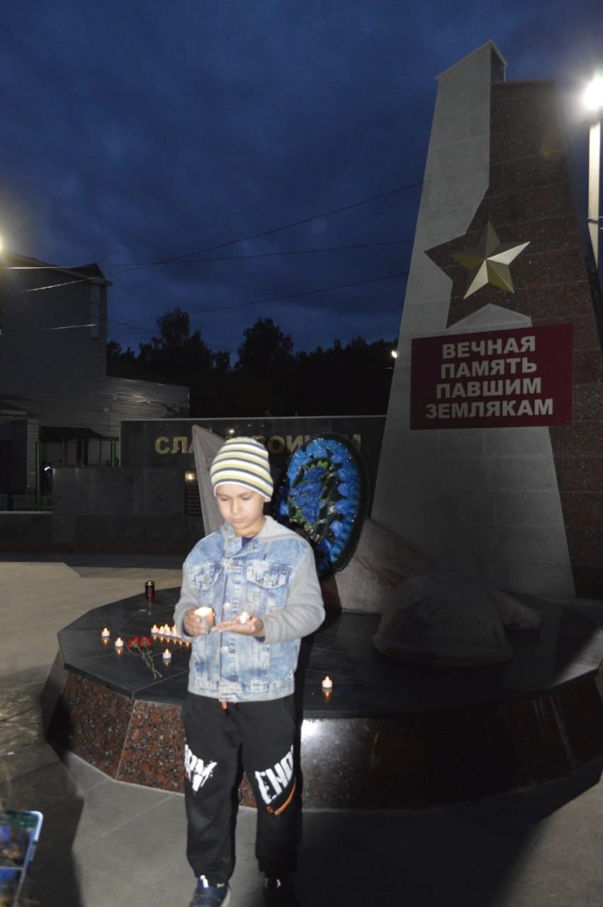 Джалильцы присоединились к всероссийской акции «Свеча памяти»