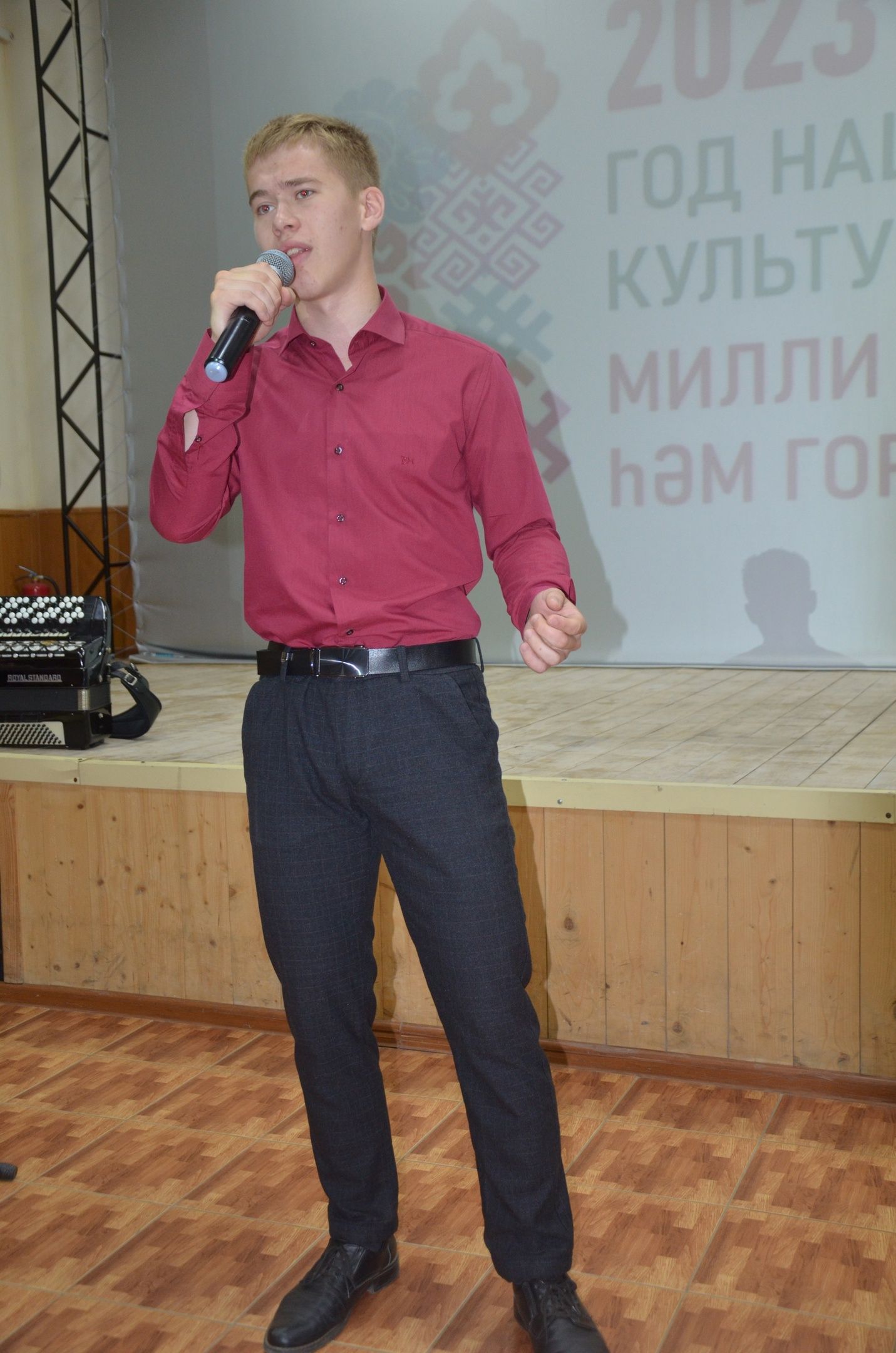 В Сарманово прошел творческий вечер местного поэта Раиса Калимуллина