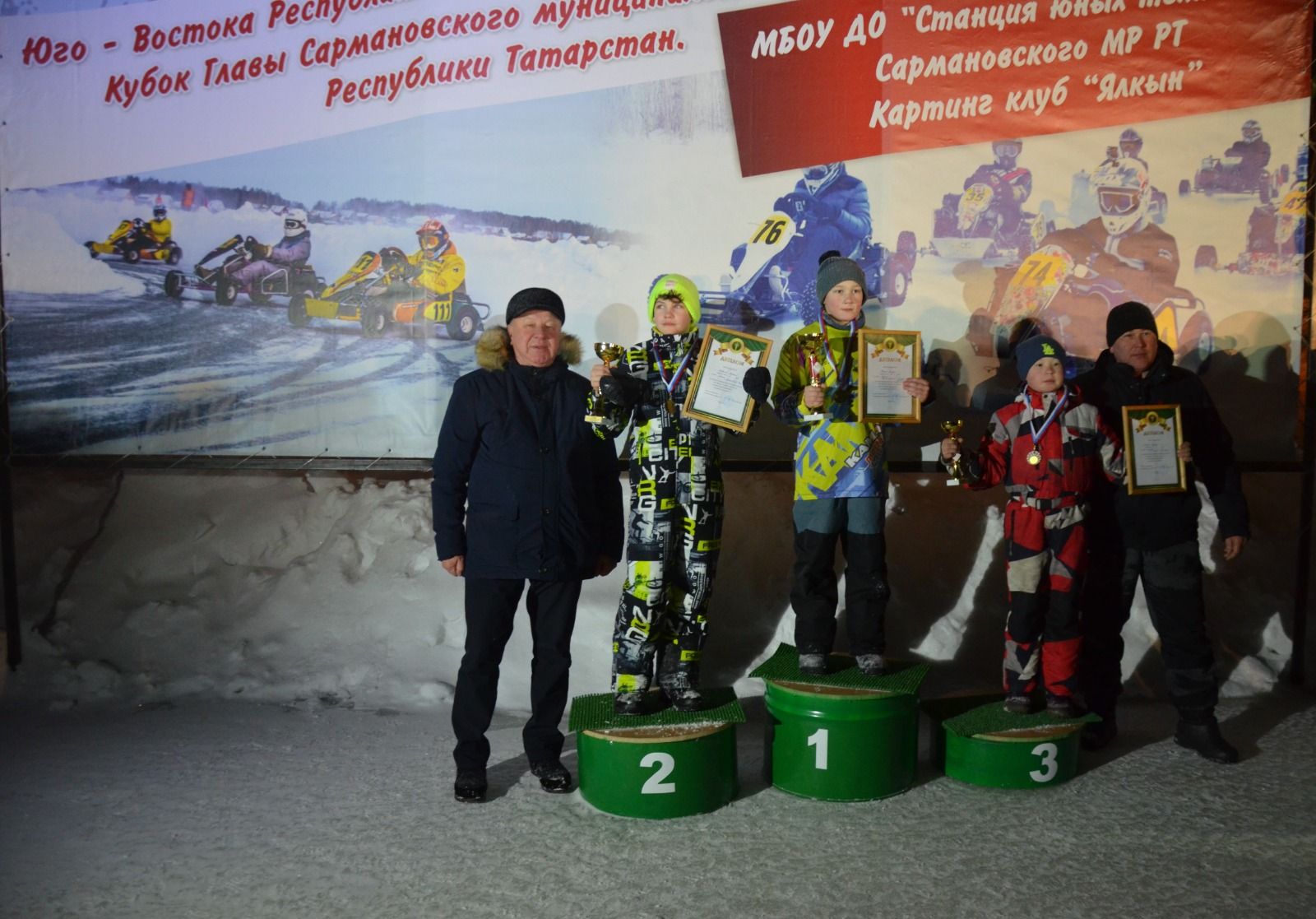 Сармановские картингисты победили в соревнованиях на Кубок главы района