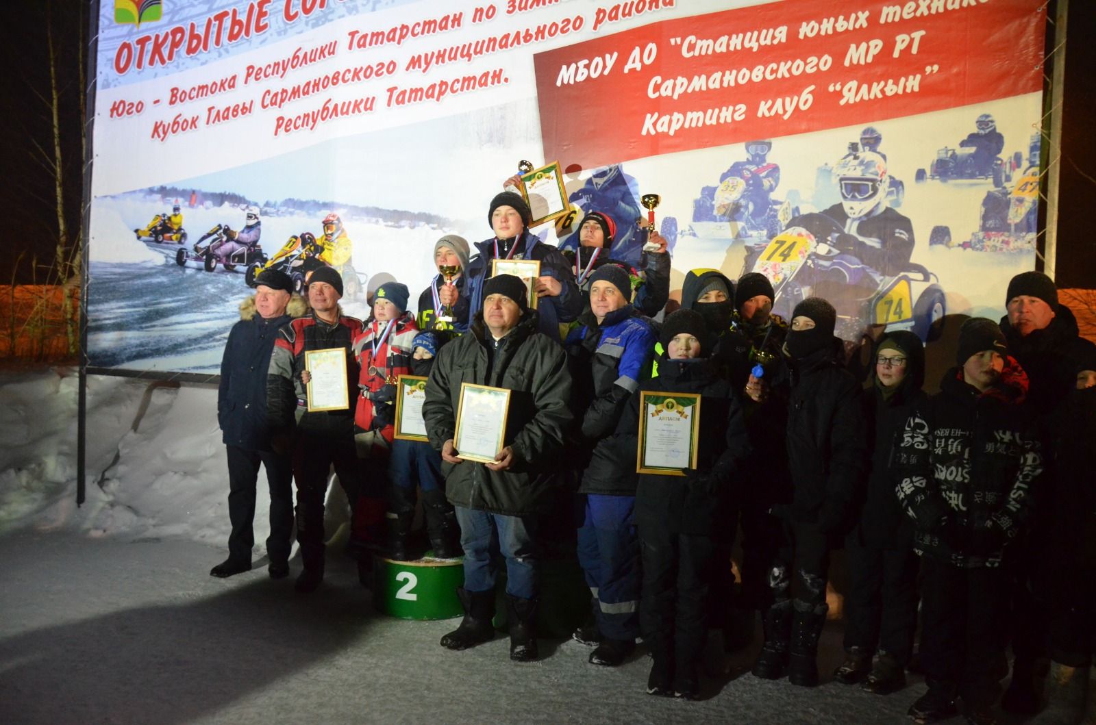 Сармановские картингисты победили в соревнованиях на Кубок главы района