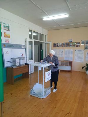 Фәһимә апа сайлауга быел да үзе килде