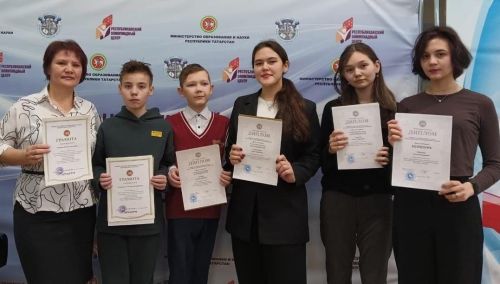 Район укучылары «Олимпка юл» олимпиадасында призерлар булдылар