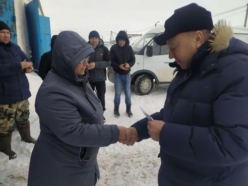 Передовые животноводы района получили награды