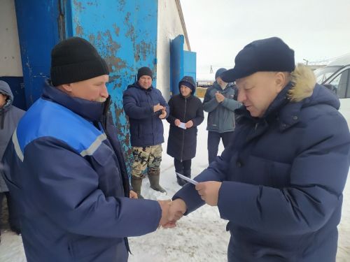 Передовые животноводы района получили награды