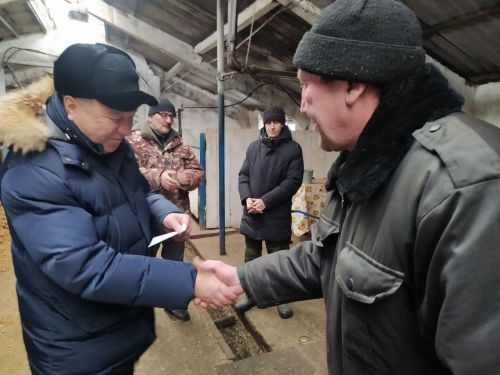 Передовые животноводы района получили награды