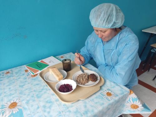 Питание учеников в Лякинской школе лучше
