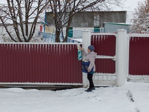 Кәүҗияк авылы хат ташучысы октябрь ае планын арттырып үтәгән