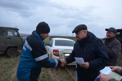 В районе наградили передовиков свеклоуборочной кампании